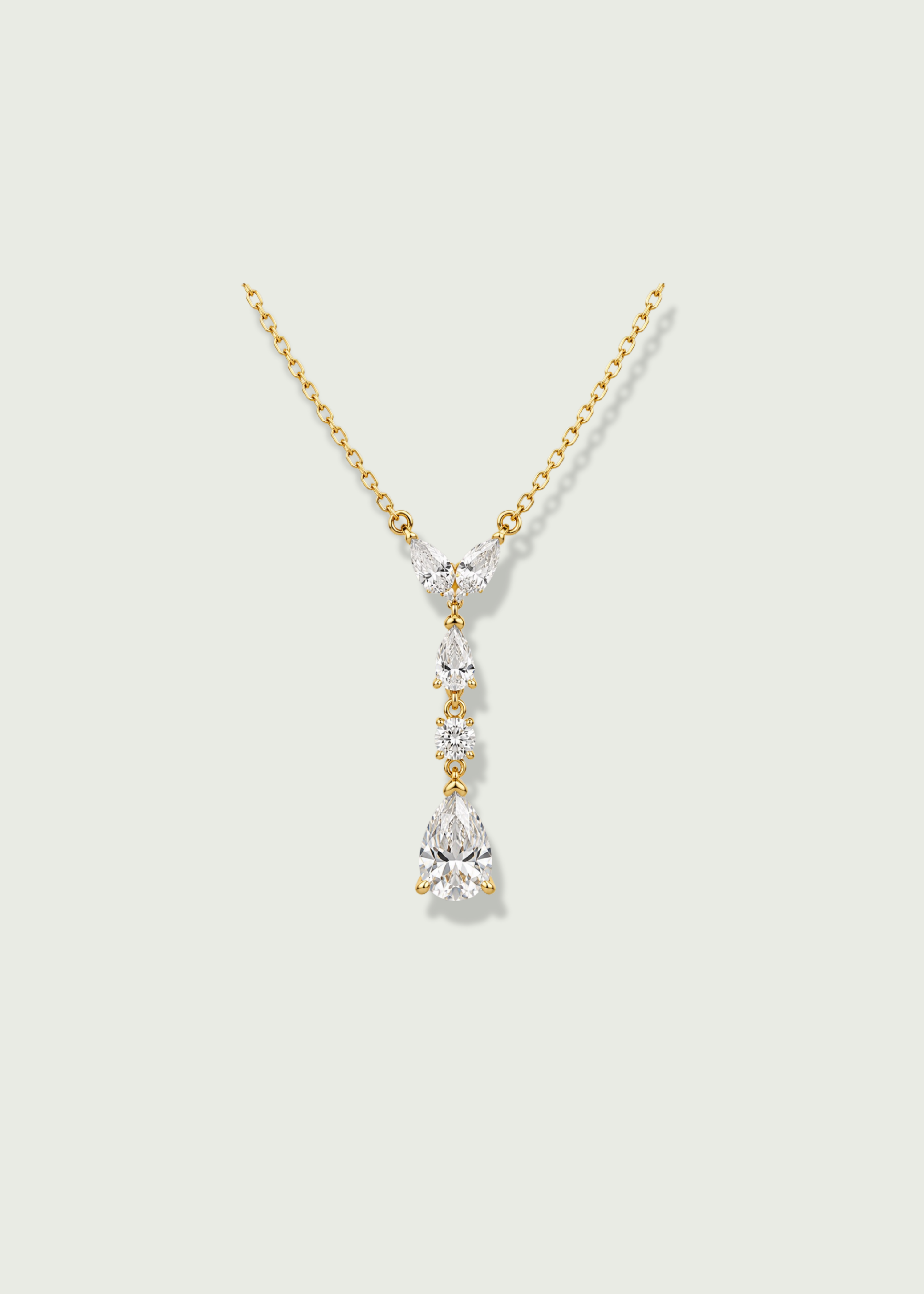 Close-up of layered necklaces showcasing a stylish choker and a pendant necklace in a chic summer outfit.