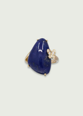 Natural Lapis Butterfly Statement Ring