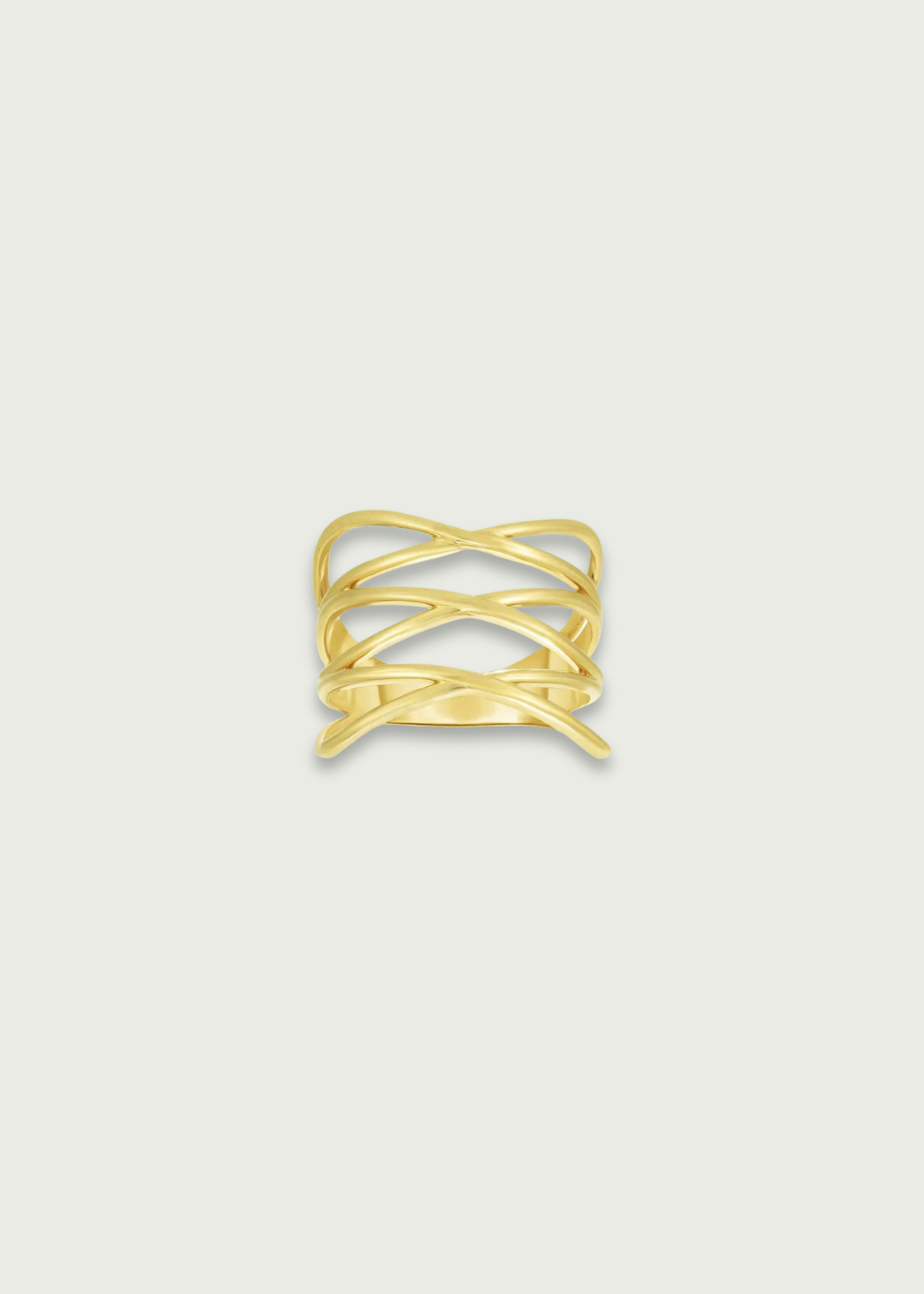 Double Crisscross Ring