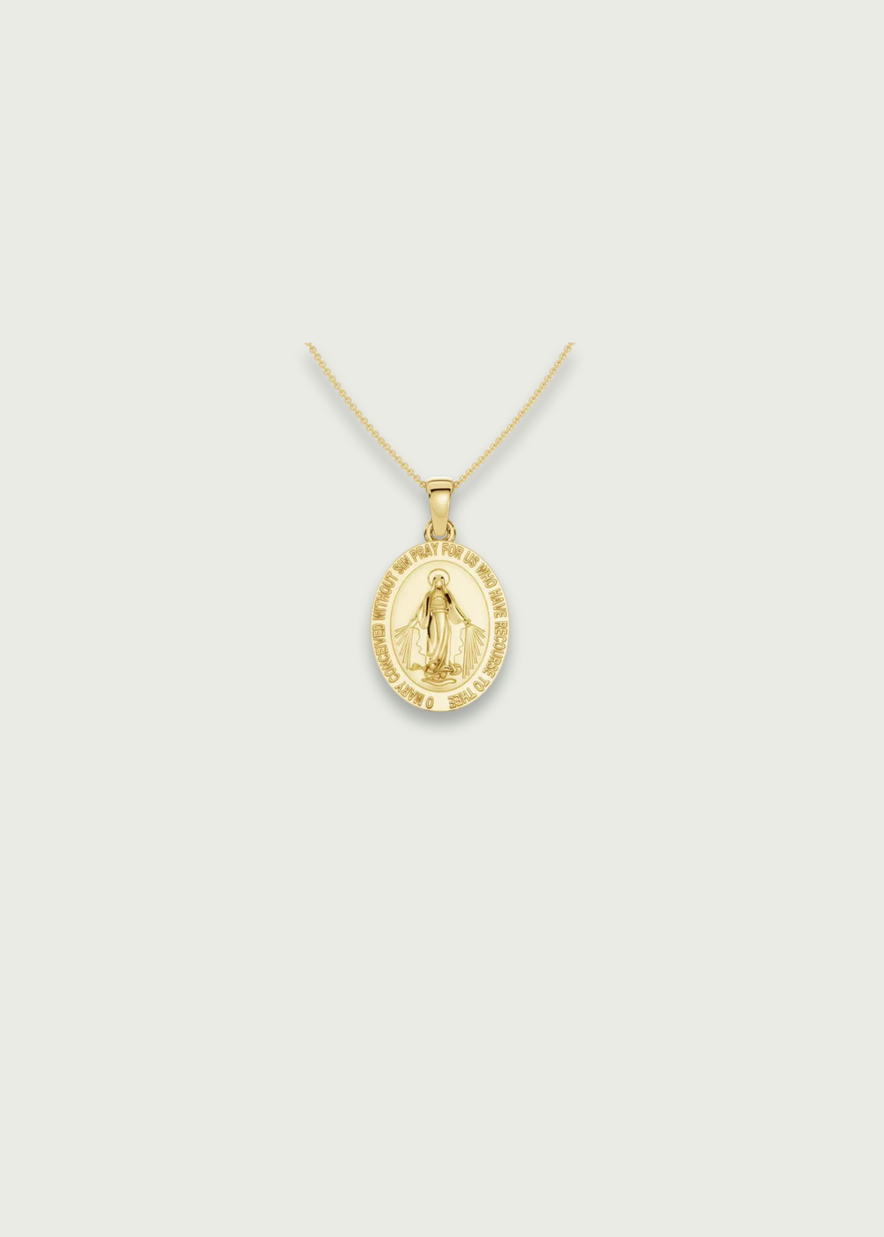 Miraculous Virgin Mary Pendant