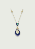 Artistic Teardrop Opal Pendant