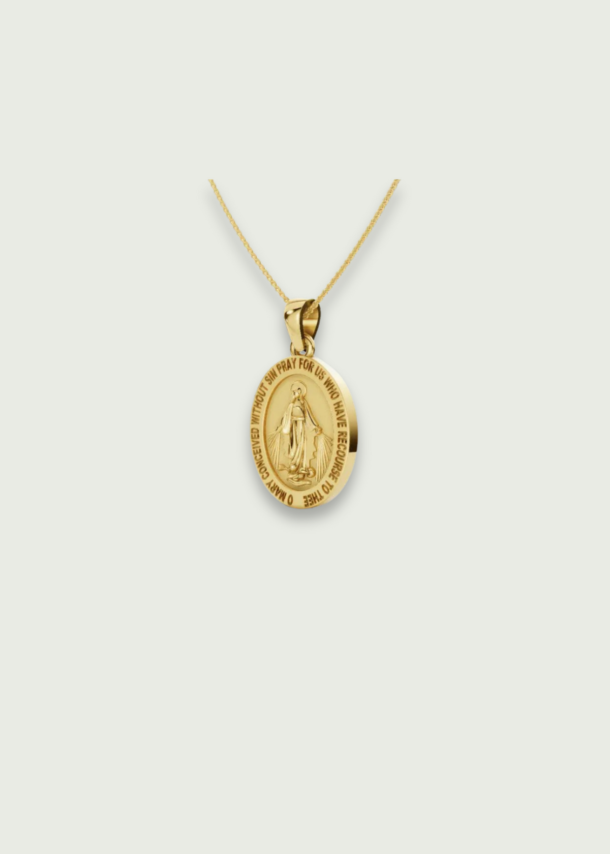 Miraculous Virgin Mary Pendant