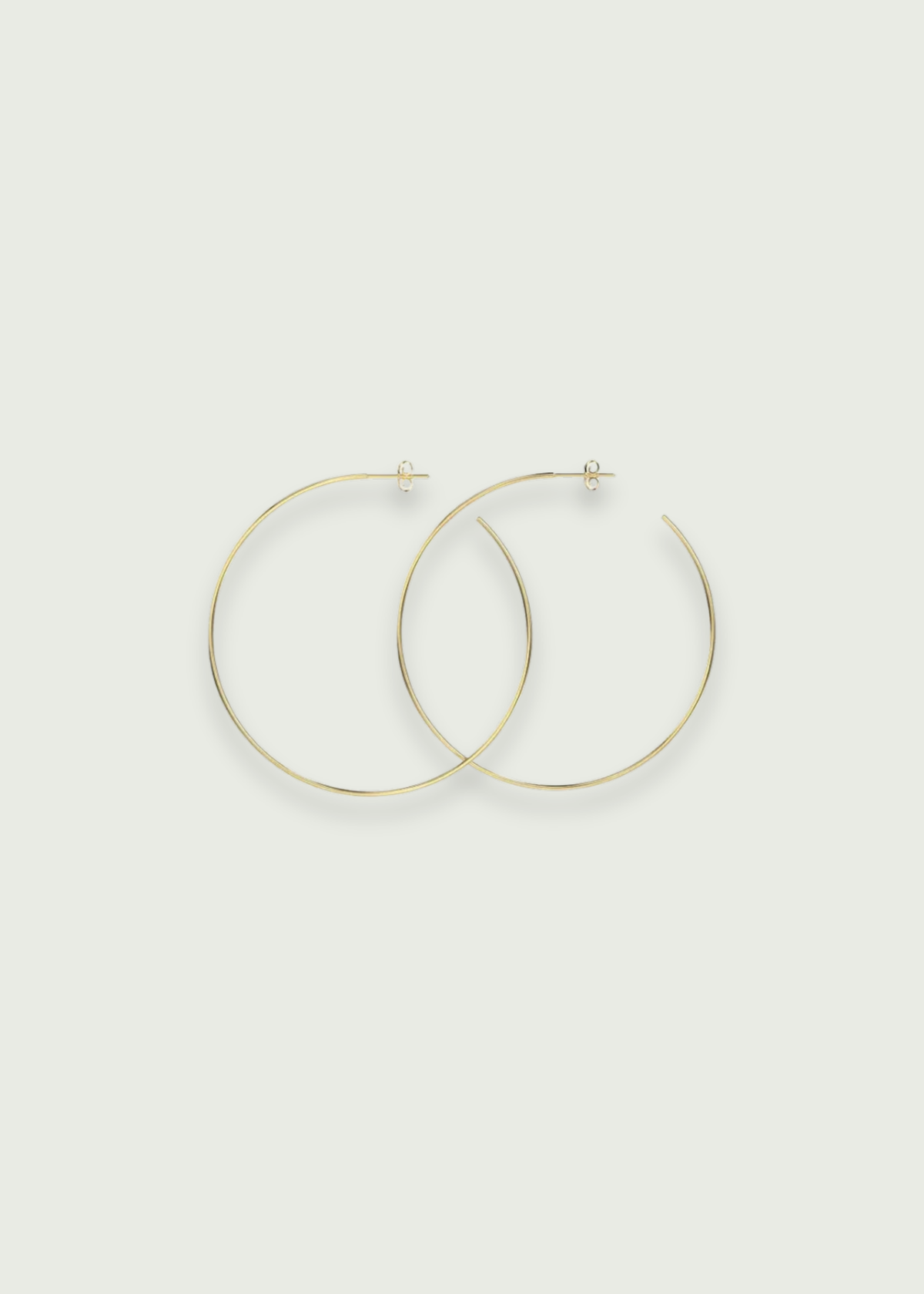 Post Hoop Earrings