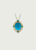 Boho-Chic Natural Turquoise Necklace
