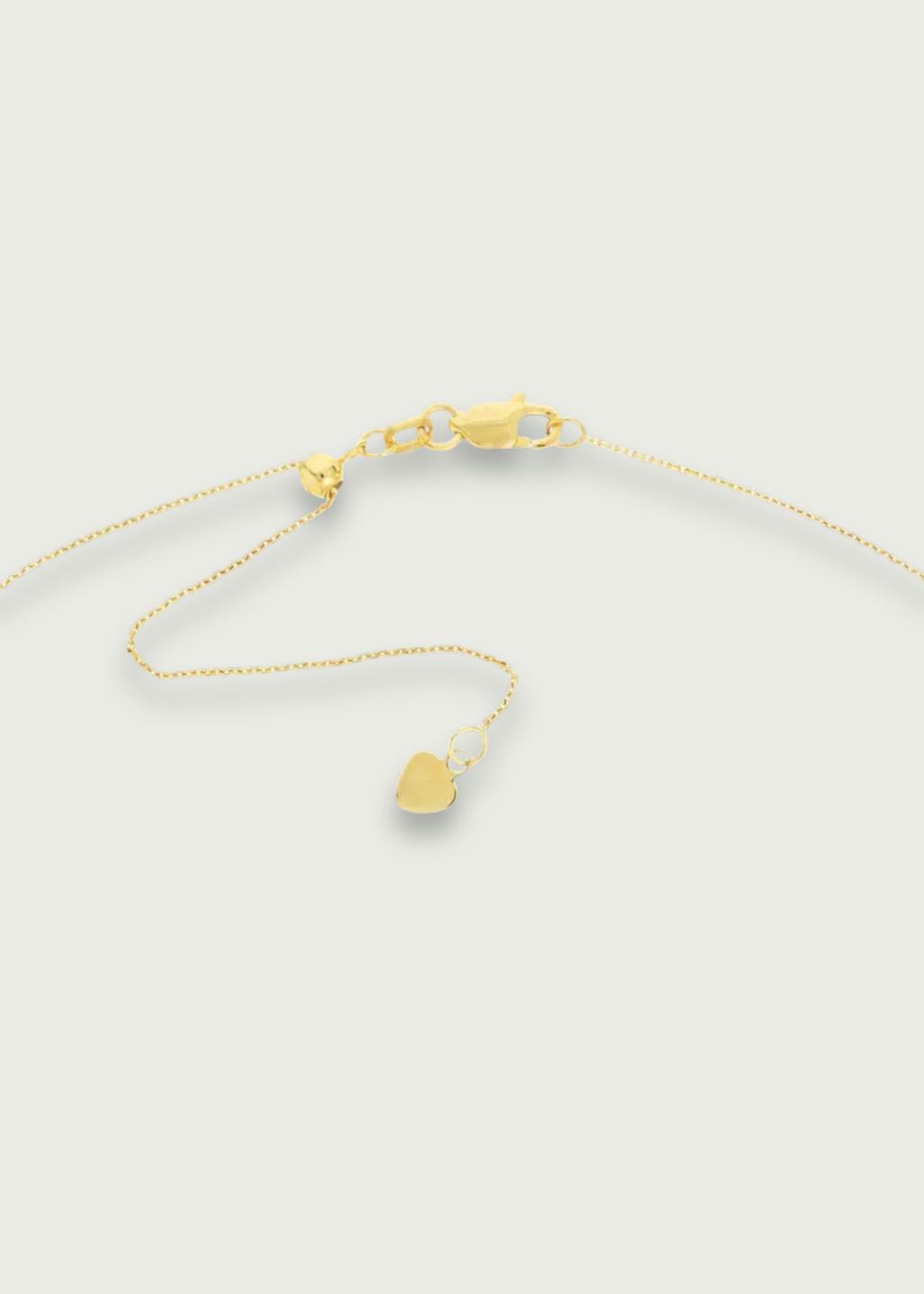 14k Gold Love Chain Choker