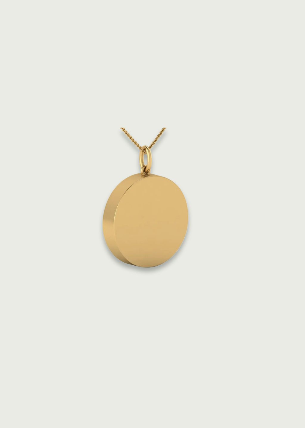Beach Paradise 14K Gold Diamond Elegant Tropical Pendant