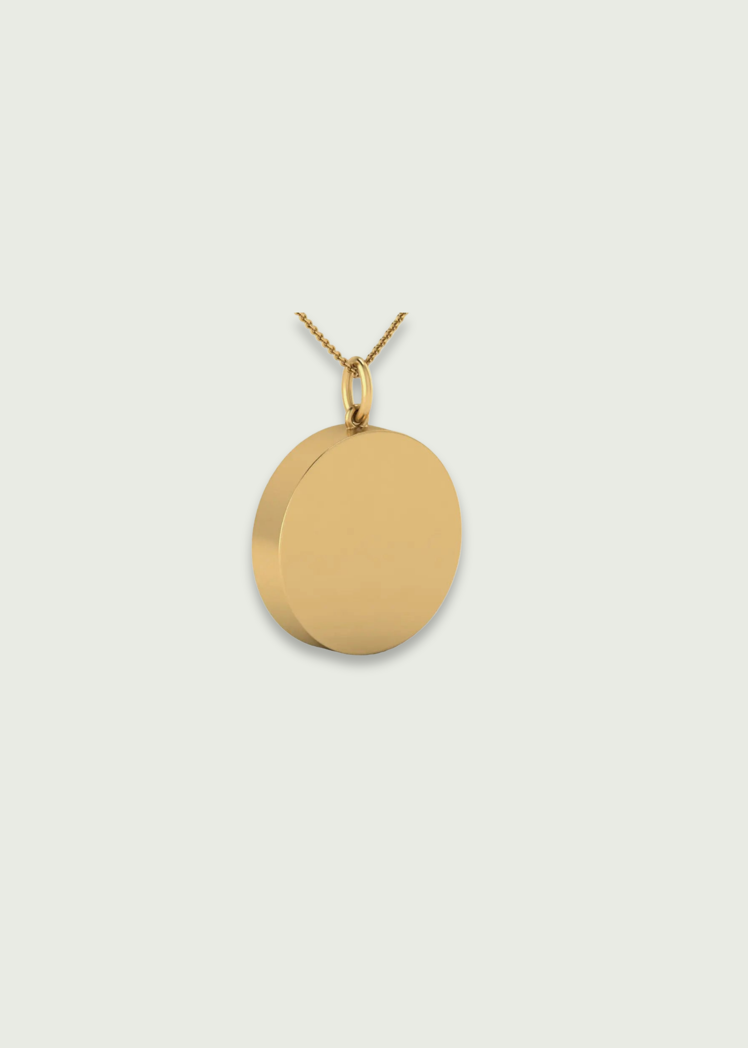 Beach Paradise 14K Gold Diamond Elegant Tropical Pendant