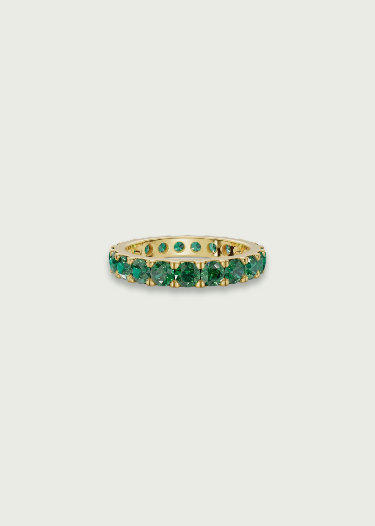 Emerald Eternity Band