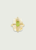 Groovy Rutilated Quartz Cocktail Ring