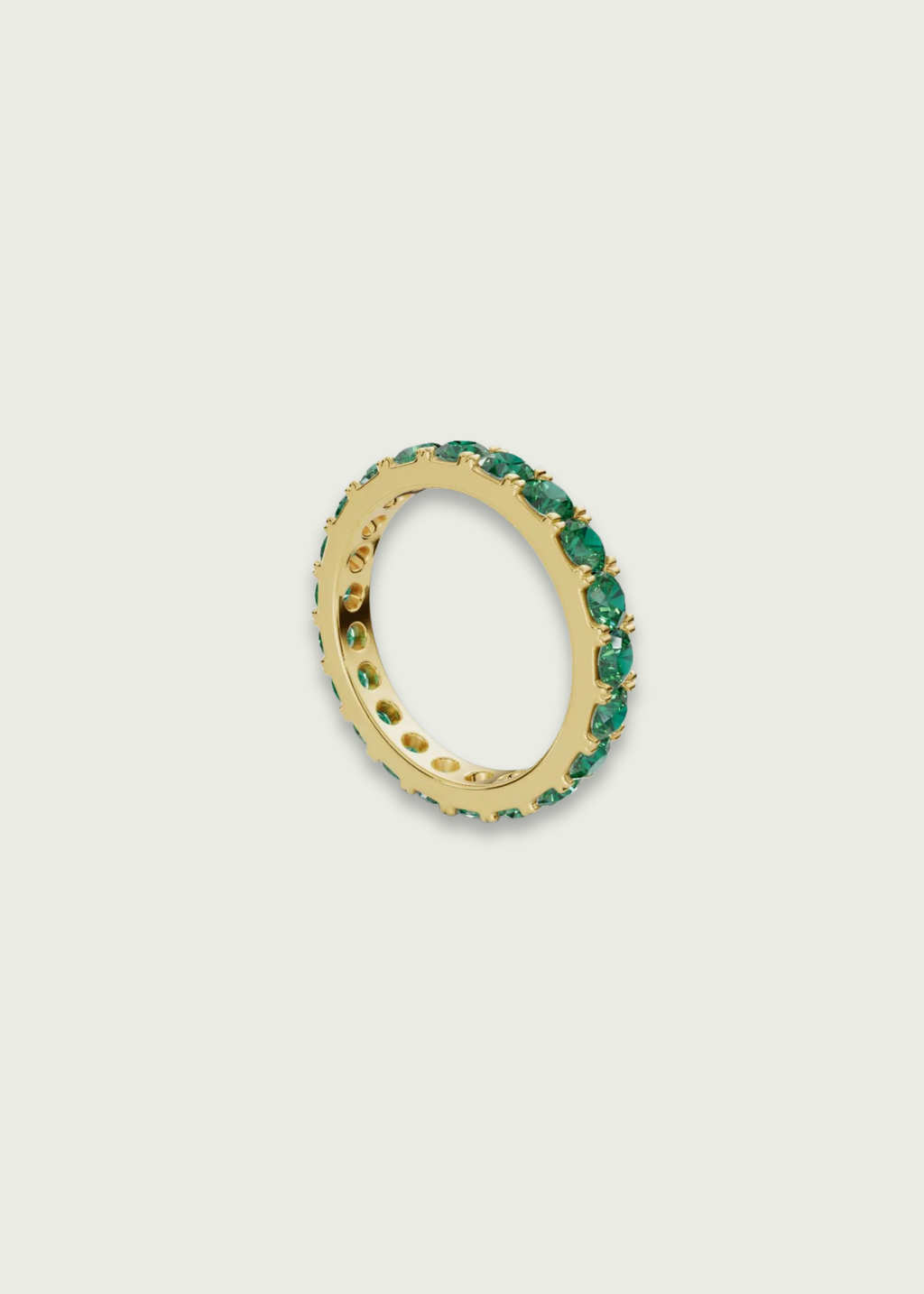 Emerald Eternity Band