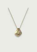 Diamond Conch Shell Necklace