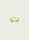 Diamond Pavé Cluster Ring