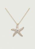 Ocean Charm Starfish Pendant Necklace